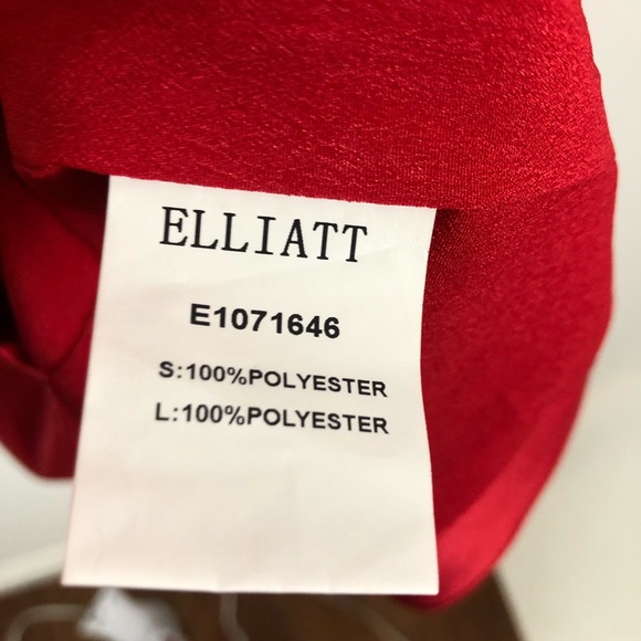 Elliatt Red Mini Dress - Picture 7 of 11